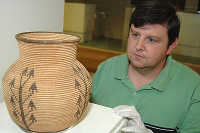 American Indian basket exhibition