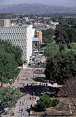 Aerial view of campus