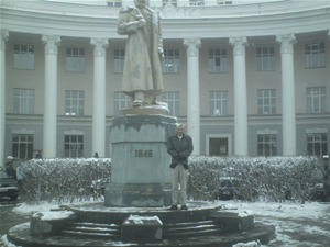 Snow in Mongolia