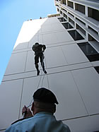 rappelling