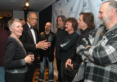 CSUF President Gordon and the Doobie Brothers