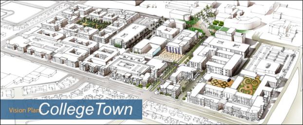 Sketch of CollegeTown Development District