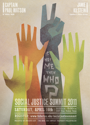 2011 Social Justice Summit poster