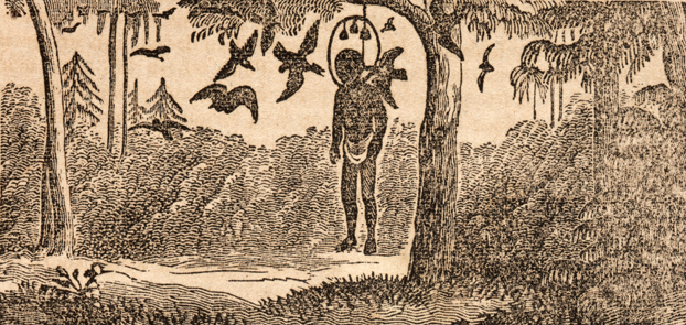 slave hanging illustration