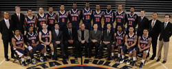 mens basketball team photo