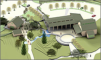 New Fullerton Arboretum Visitor Center