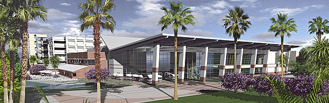 Rendering of the Student Recreation Center