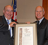 CSU Chancellor Charles Reed and Steven G. Mihaylo