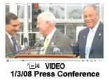 Video: 1/3/08 Press Conference