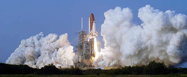 Launch of the Space Shuttle Endeavor August 2007