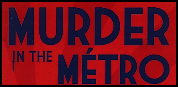 Murder in the Metro book cover