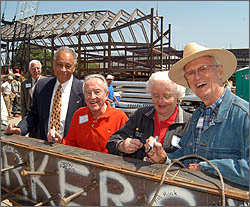 Steel Topping-Off Ceremony for the new Performing Arts Center
