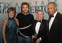 Vicky Vargas, Kenny Loggins, Rudy Hanley and President Milton A. Gordon