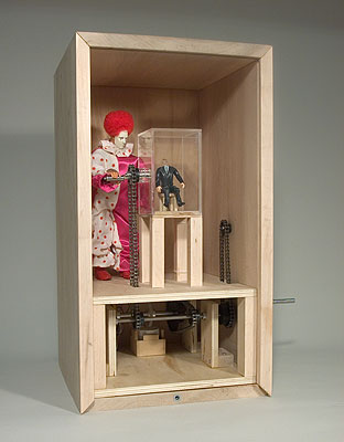 Clown Box sculpture