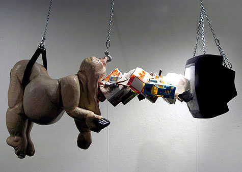 eating t.v. food