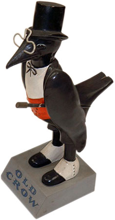 Old Crow statue