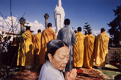 Woman praying
