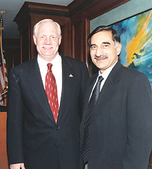 Joe Moderow and Anil Puri