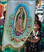 Banner of Virgin Mary