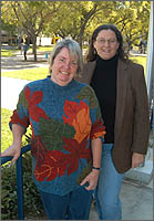 Nancy Fitch and Renae Bredin