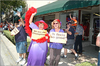 Members of the Red Hat Society