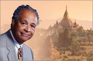 President Gordon in Cambodia