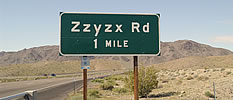 Zzyzx Road