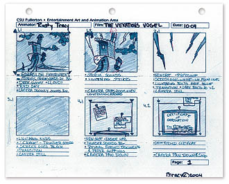 Storyboard by Russell Tracy