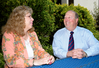 Barbara Glaeser and Steve Murray
