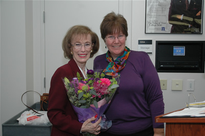 Peggy Hammer with Diana Guerin